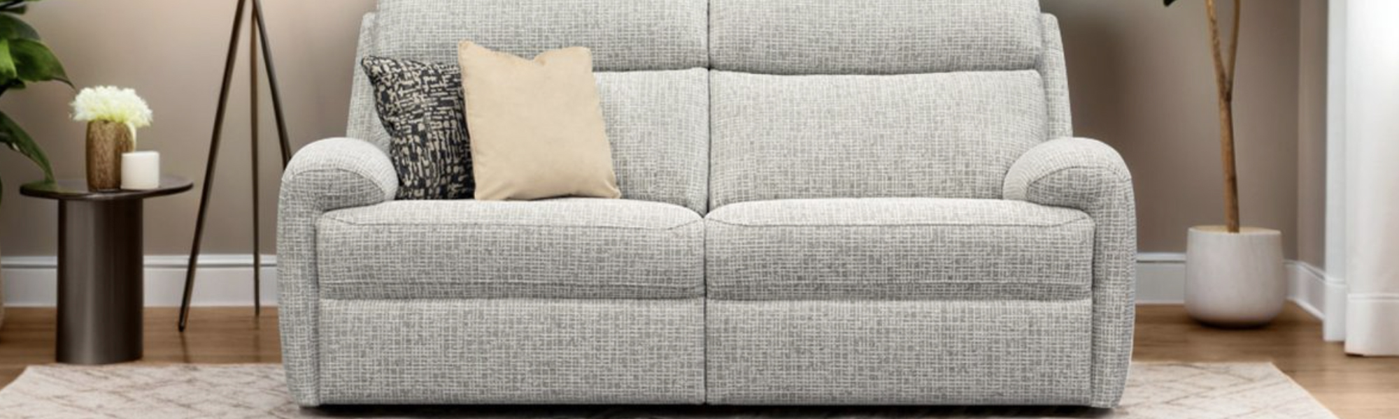 Fabric 3 Seater Sofas