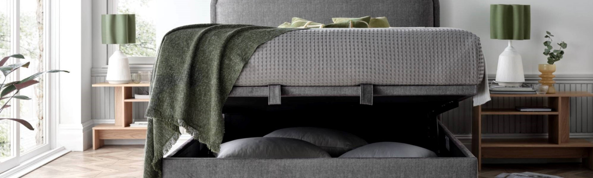 Double Ottoman Bed Frames