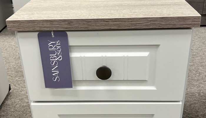 Pair of 2 Drawer Bedside Chests