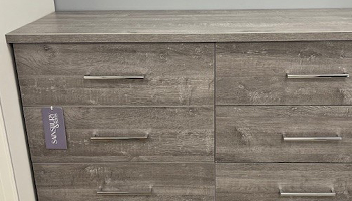 8 Drawer Wide Twin Chest