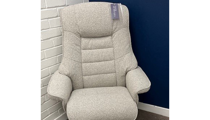 Swivel Recliner Chair and Stool Set