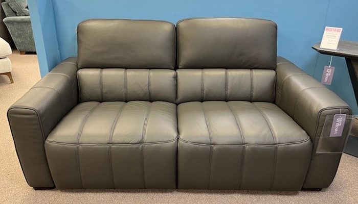 Uno 2.5 Seater Double Power Recliner & Matching Fixed Chair 