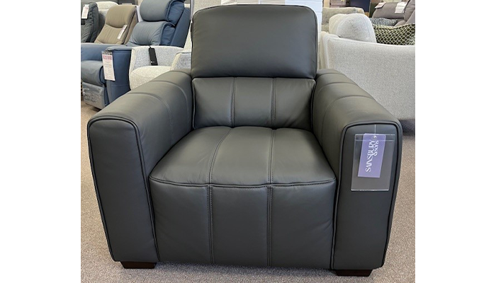 Uno 2.5 Seater Double Power Recliner & Matching Fixed Chair 