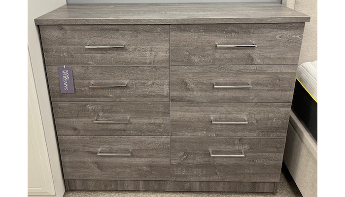 8 Drawer Wide Twin Chest