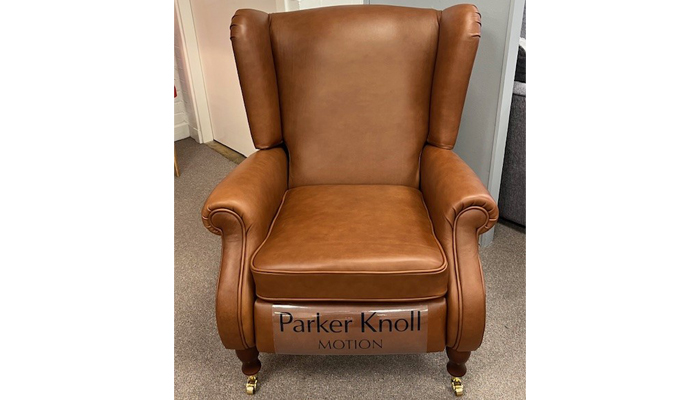 York Push Back Manual Recliner Wing Chair