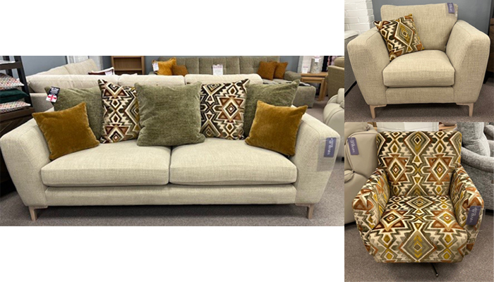 Inka Grand Sofa, Armchair And Accent Chair